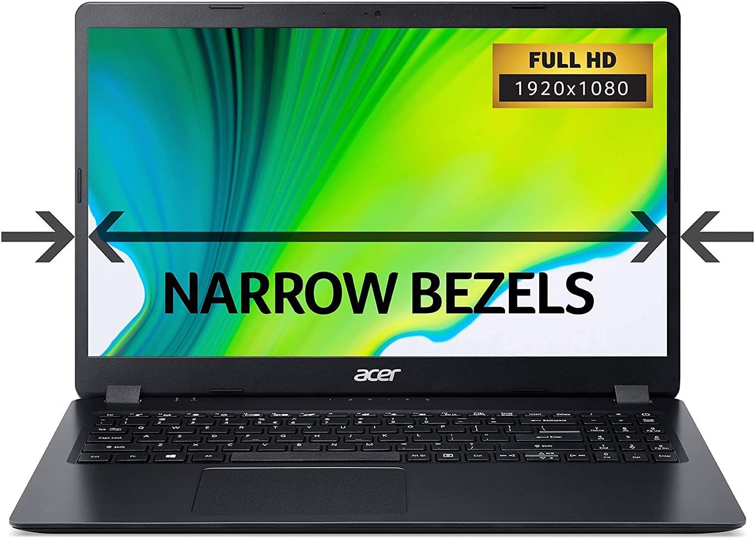 Acer Aspire 3 A315 Notebook with Intel Core i3 1005G1 Dual Core Upto 3.40GHz/4GB DDR4 RAM/128GB SSD Storage/Intel UHD Graphics/15.6" FHD ComfyView Display