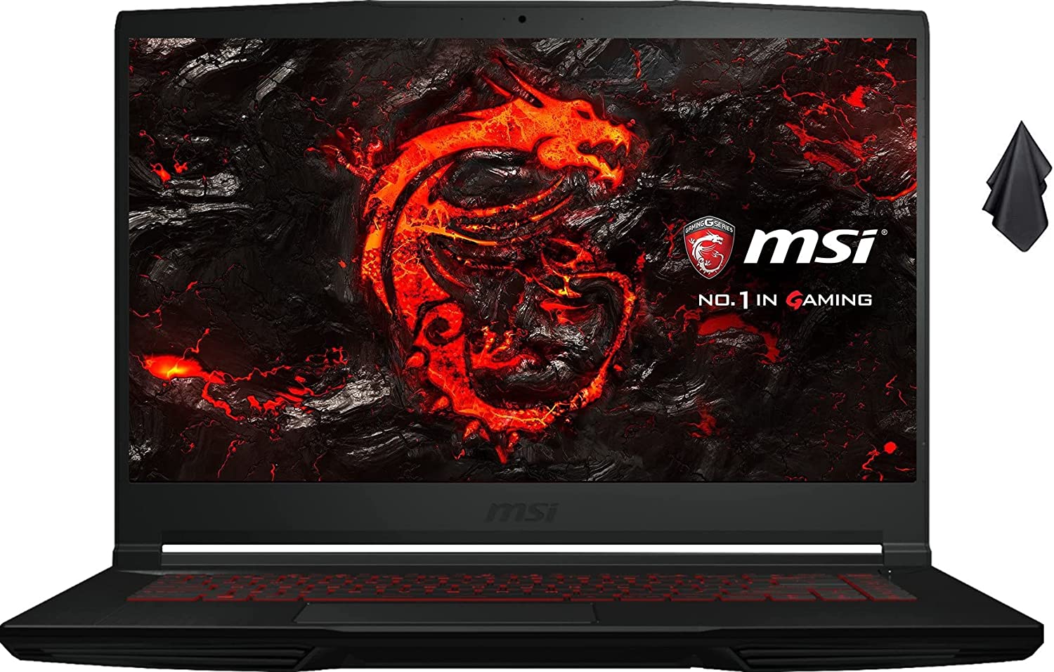 MSI GF63 Premium Gaming Laptop with 15.6in FHD Thin-Bezel Display and10th Gen Intel Quad-Core i5-10300H Processor