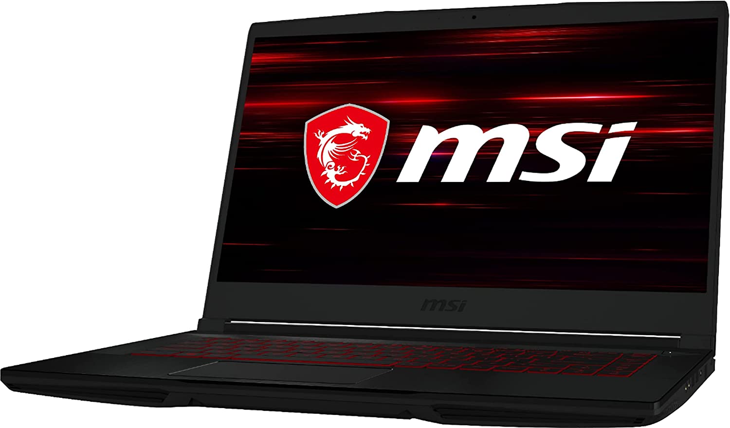 MSI GF63 Premium Gaming Laptop with 15.6in FHD Thin-Bezel Display and10th Gen Intel Quad-Core i5-10300H Processor