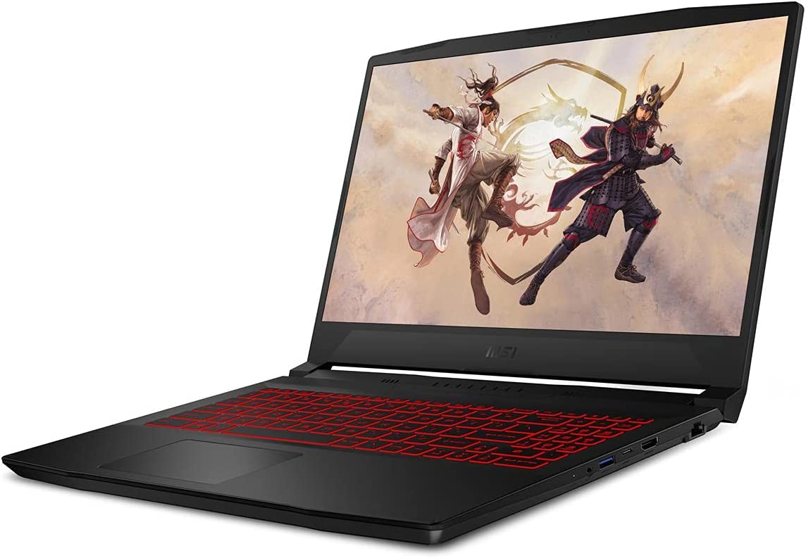 MSI Katana GF66 15.6" 144Hz 3ms FHD Gaming Laptop: Intel Core i5-11400H RTX3050 8GB 512GBNVMe SSD