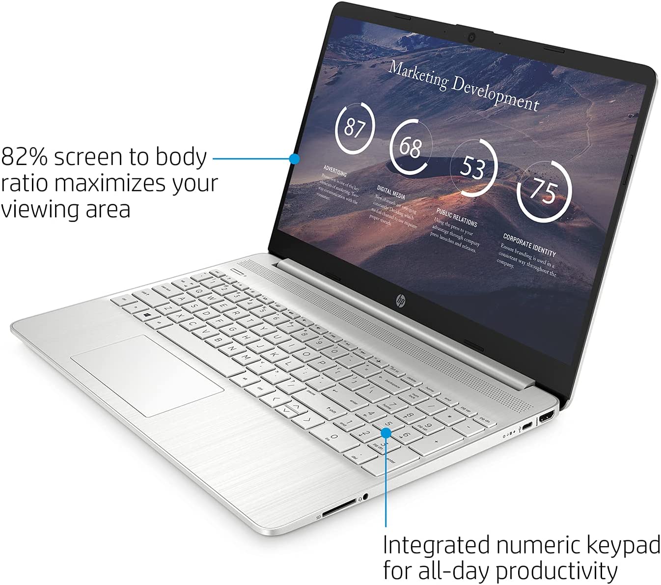 HP Pavilion 15.6" FHD Laptop (2022 Latest Model), AMD Ryzen 5 5500U (Beats i7-11370H), 16GB RAM, 512GB PCIe NVMe M.2 SSD, Thin & Portable, Micro-Edge & Anti-Glare Screen, Long Battery Life, Windows 11