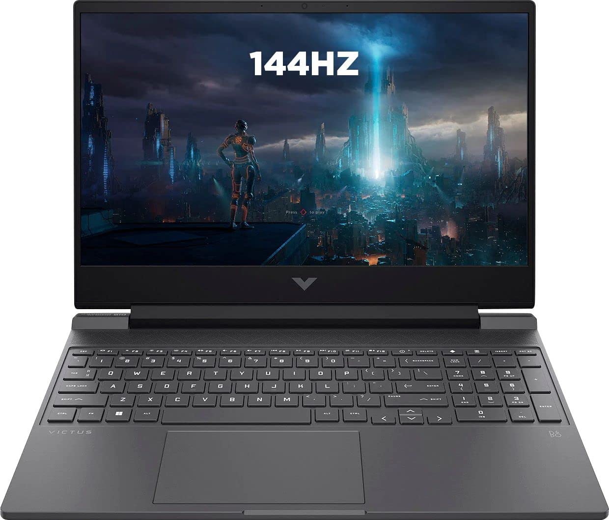 HP Victus 15 Gaming Laptop | 15.6" FHD IPS 144Hz | AMD 8-Core Ryzen 7 5800H (>i7-11370H) | 16GB DDR4 1TB SSD | GeForce RTX 3050 Ti 4GB | Backlit HDMI USB-C B&O Win11Pro Black + 32GB MicroSD Card