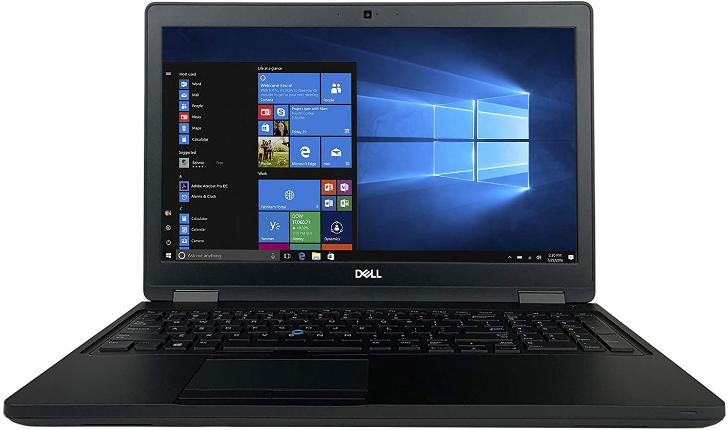 Dell 5580 | Intel Core i7-7th Generation | 8GB RAM | 256GB SSD | 2GB Graphics | Screen 15.6"-Inch | Windows 10