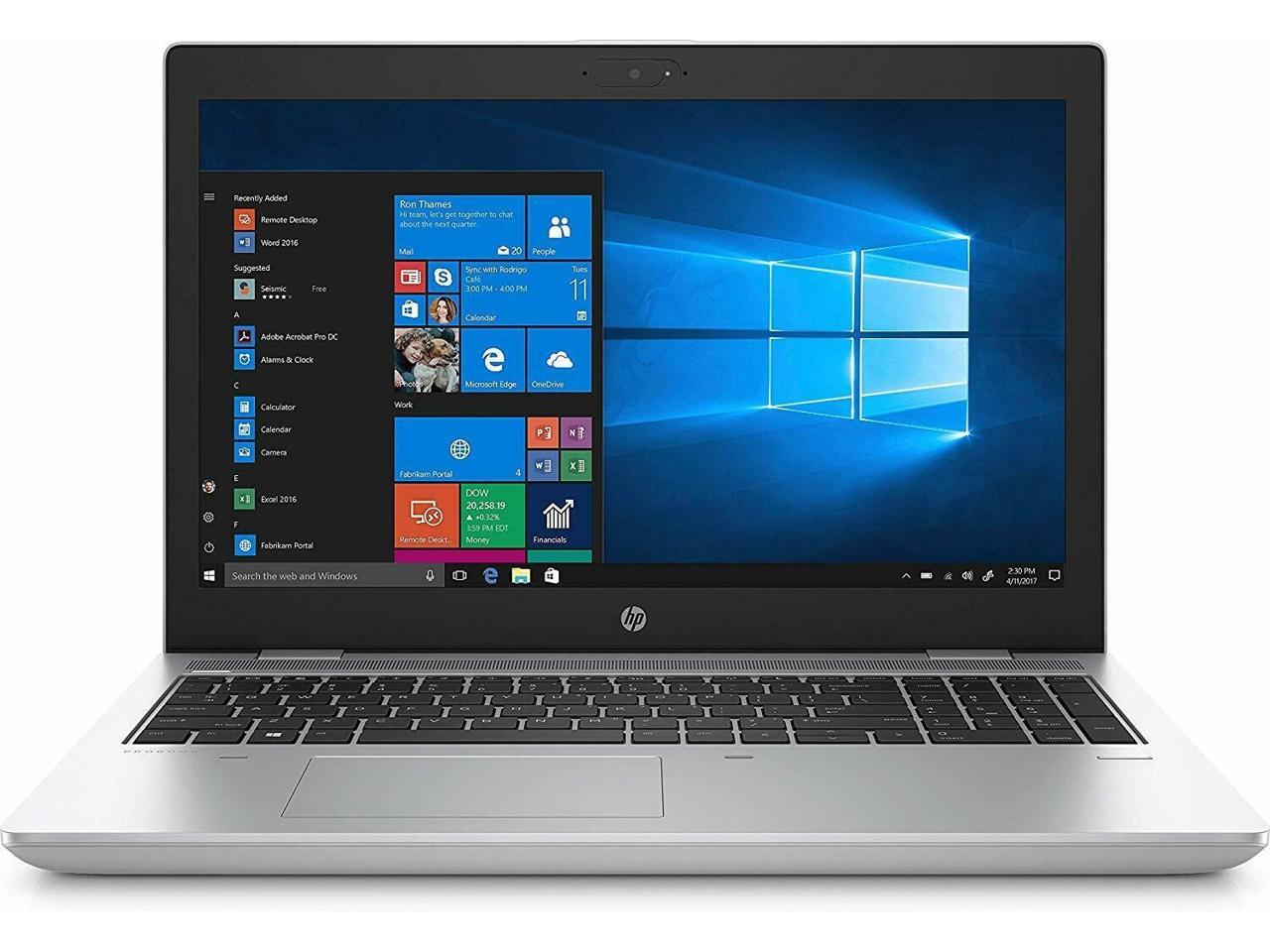 HP | ProBook 650 | G4 | Laptop | 15.6" FHD (1920 x 1080) | 8th Gen | Intel Core i7-8550U | 8GB RAM | 256GB SSD | Windows 10 Pro