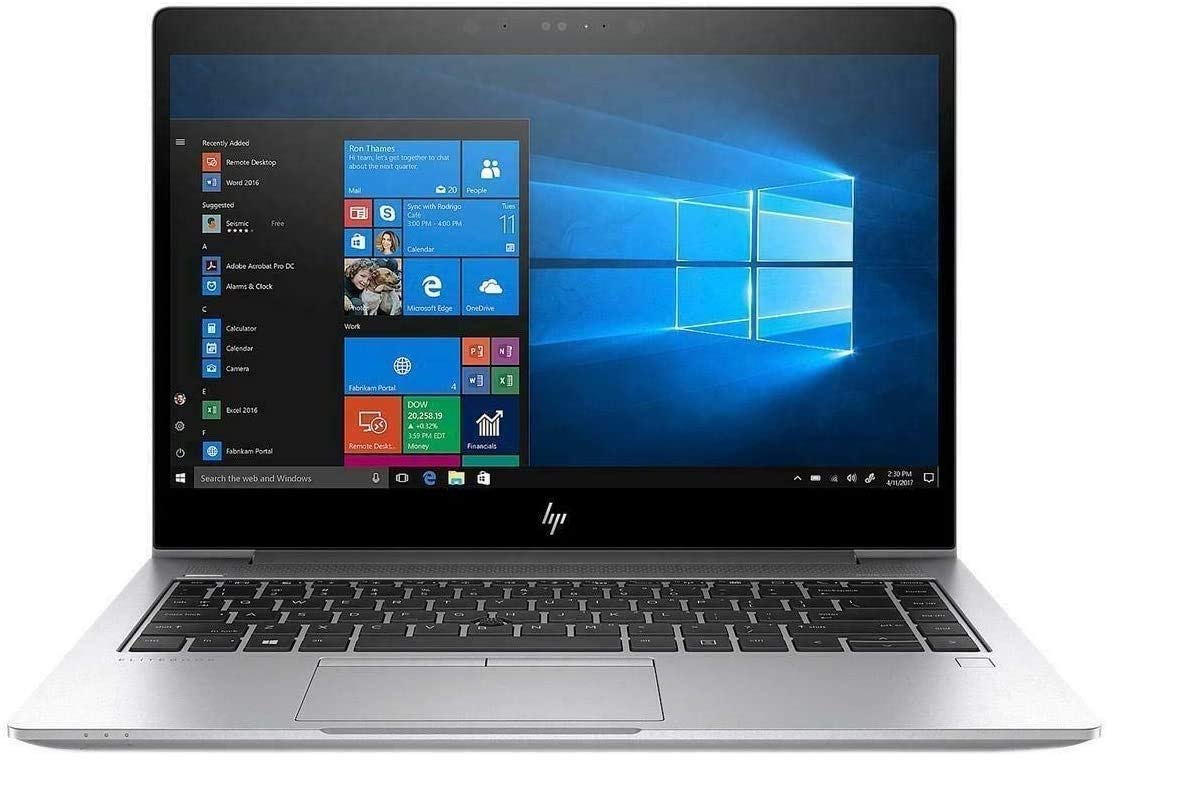 HP | EliteBook 840 | G5 | 14 inches Full HD Laptop | Touch Screen | Core i7 | 8GB RAM | 256GB SSD | Webcam | Windows 10 Pro | 64Bit