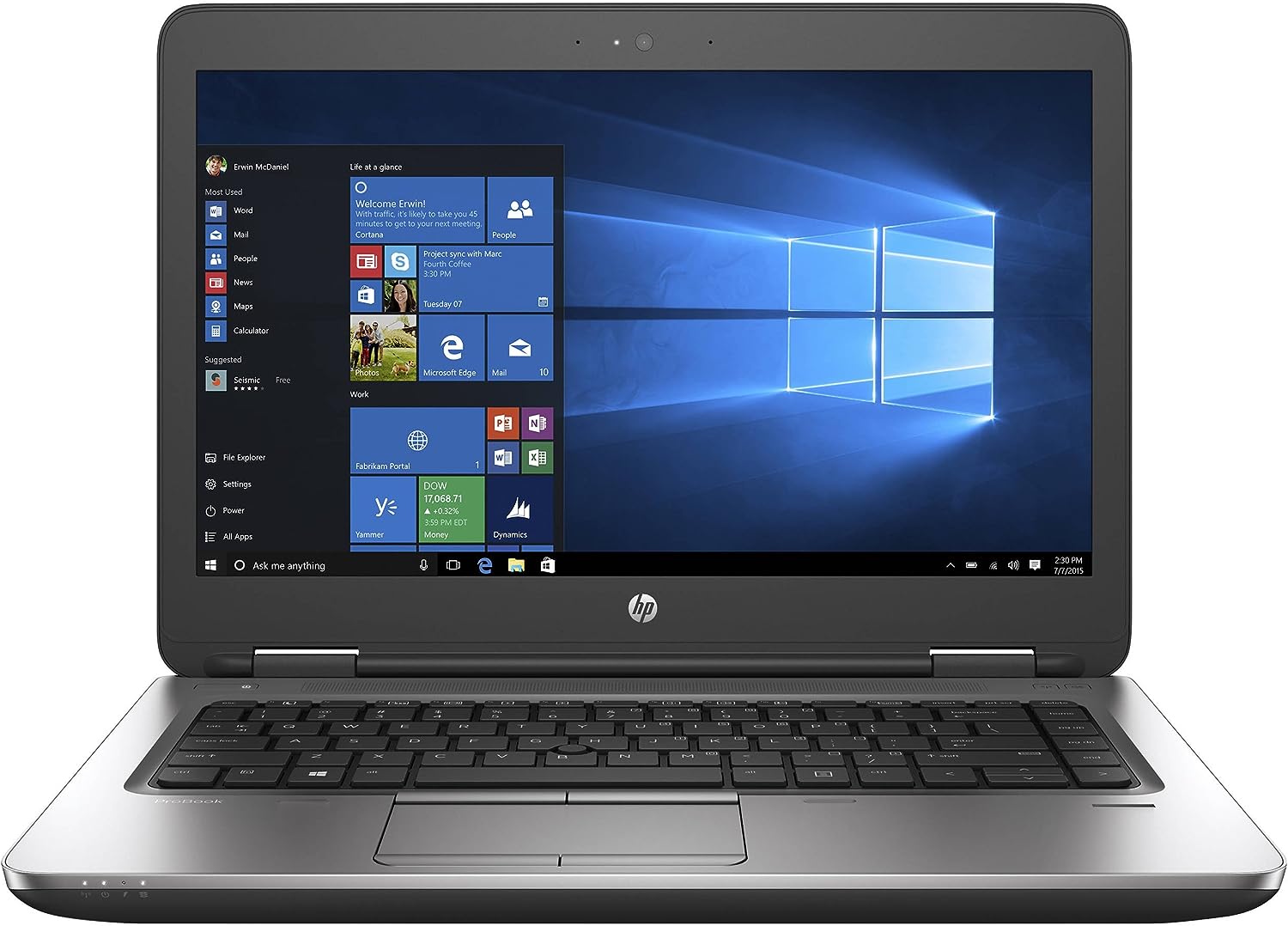 HP PROBOOK 650 | G3 | I5 | 7300U | RAM 8GB | SSD 256GB | INTEL HD 620