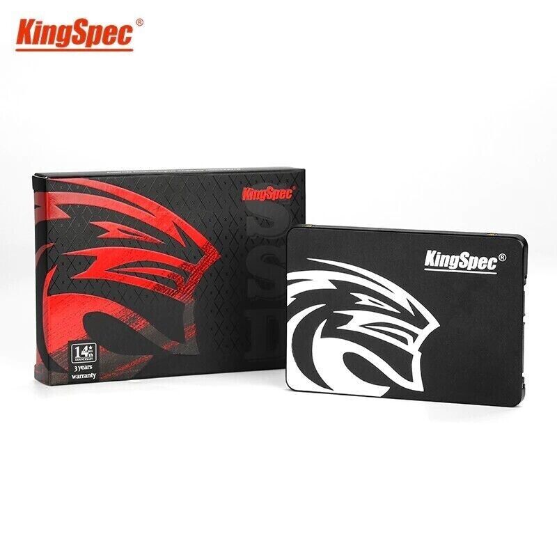 KINGSPEC 128 GB SSD 2.5 INCH INTERNAL SOLID STATE DRIVE, SATA3 HARD DRIVE : P3-128