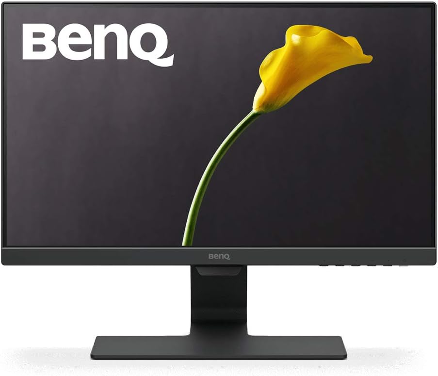 Benq GW2280 22 Inch 1080P Full Hd, Eye Care, Premium Va Panel, Slim Bezel Monitor, Flicker Free, Low Blue Light, 60Hz, Dual Hdmi, Vga, Smart Cable Management, Black, (Fhd)