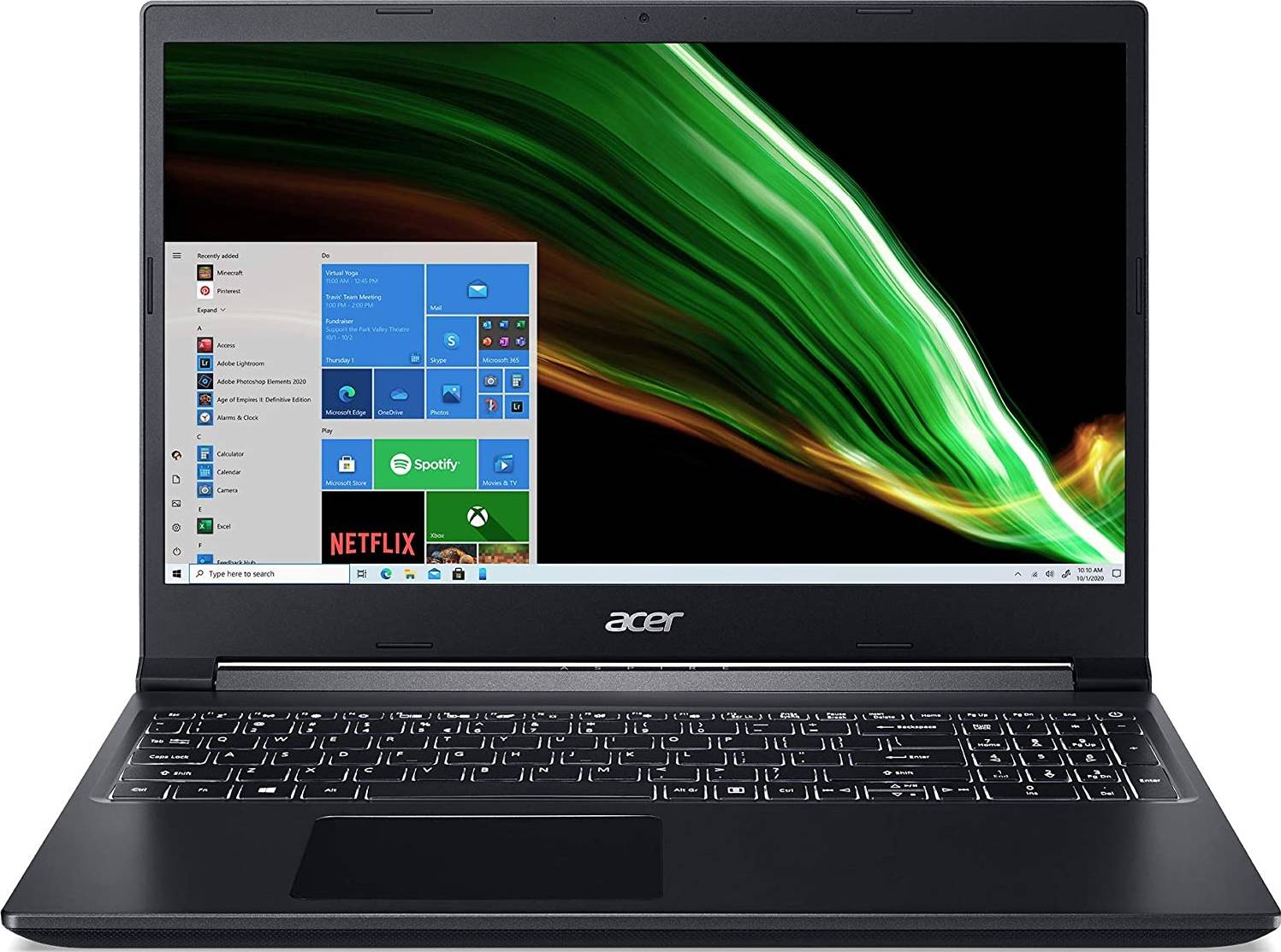 ACER ASPIRE 7 | A715-42G | AMD RYZEN 5 5500U | 16 GB RAM | 512 GB SSD | NVIDIA GEFORCE GTX 1650 4GB GRAPHICS | 15.6" FHD DISPLAY | IPS ENG | LINUX | CHARCOAL BLACK