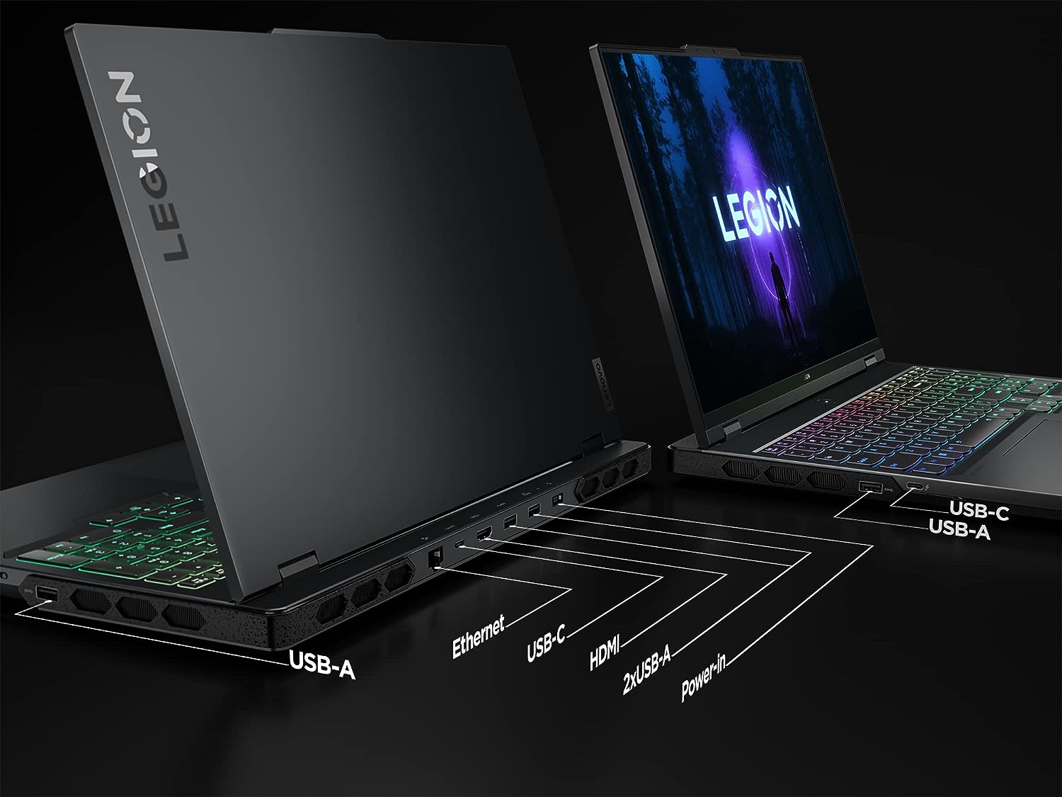 LENOVO LEGION 7i COREi9 13TH GEN 13900HX 16GB RAM 1TB SSD 16" QHD 240HZ DISPLAY NVIDIA RTX 4080 12GB GRAPHICS RGB BACKLIT KEYBOARD WIN11