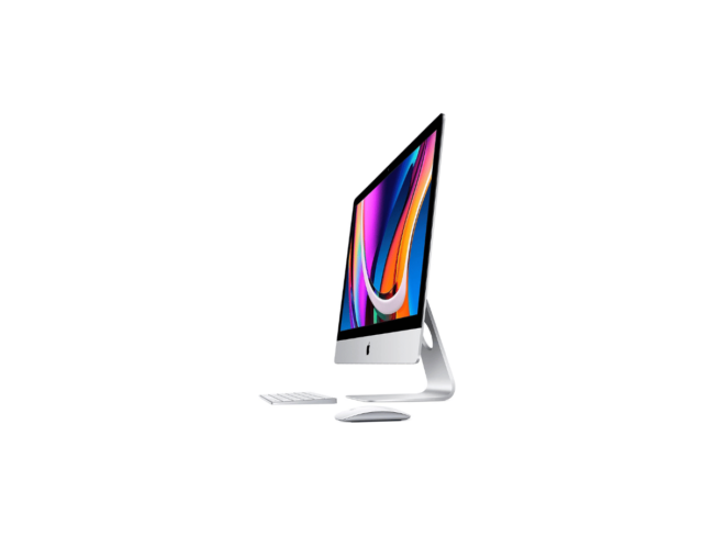 Apple iMac 27.0” Retina 5K Display (Mid-2020) – MXWV2LLA Intel® Core™ i7-8 Core (3.8GHz – 10th Gen) Processor 8GB of DDR4 RAM | 512GB SSD Display: 27.0” Retina 5K (5120 x 2880) IPS 8GB AMD Radeon Pro 5500XT Graphics Magic Keyboard & Magic Mouse 2, ma