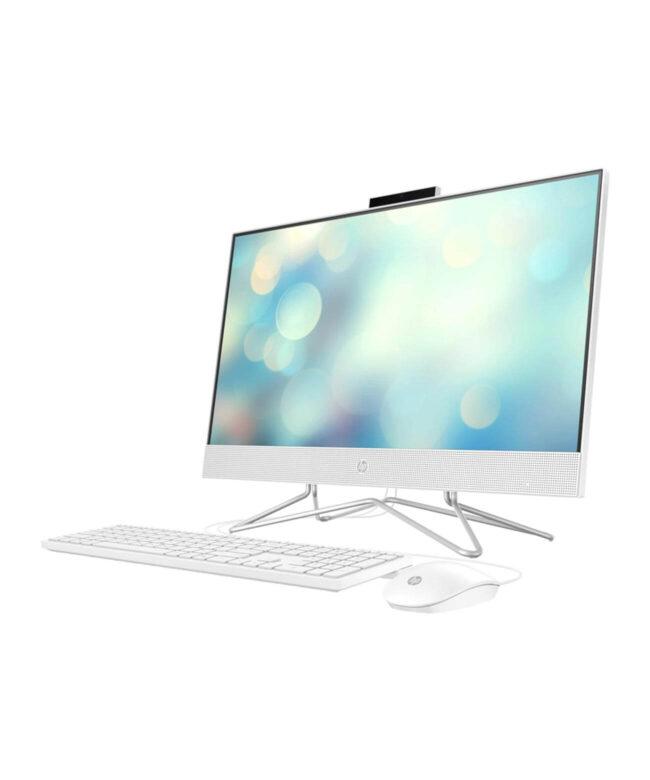 HP 24-cb1013nh All-In-One Intel® Core™ i7- 1255U 12th Gen Processor, 8GB Ram, 512GB SSD, 23.8” Full HD,Win11 Pro, White Color, 6M805EA