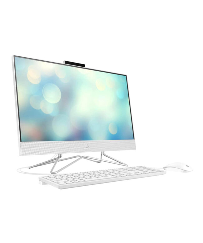 HP 24-cb1013nh All-In-One Intel® Core™ i7- 1255U 12th Gen Processor, 8GB Ram, 512GB SSD, 23.8” Full HD,Win11 Pro, White Color, 6M805EA