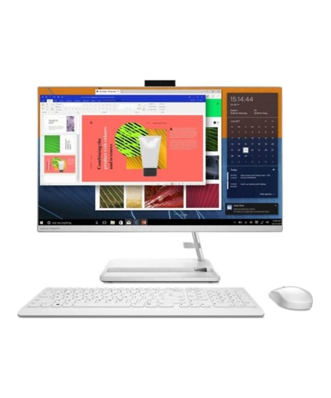 Lenovo IdeaCentre 3-27ITL6 All-in-One Computer Intel® Core™ i7-1165G7 11th Gen Processor, 16GB Ram, 1TB Hard Drive, 2GB MX450 Graphic, 27.0” Full HD (1920 x 1080) IPS Screen, Win 11 Home, White Color, F0FW005AAX