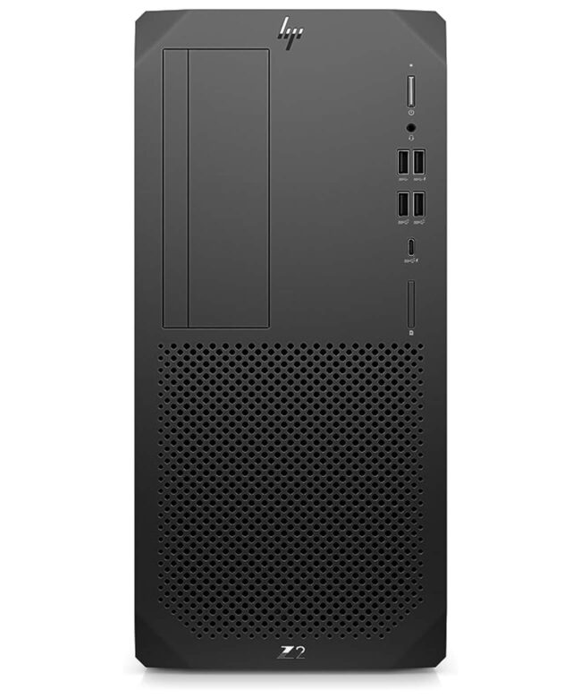 HP Z2-G8 Tower Workstation ..Intel® Xeon W-1350 (3.3GHz) Processor, 32GB DDR4 Ram, 512GB SSD, 2GB Nvidia Quadro P400 Graphic, DVD+RW