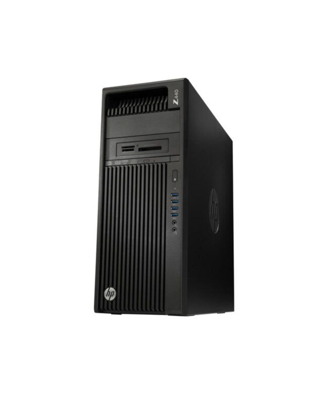 HP Z440 Tower Workstation ..Intel® Xeon E5-1603 V3 (2.8GHz – 4 Cores) Processor, 16GB DDR4 Ram, 1.0TB Hard Drive, 4GB Nvidia Quadro K2200 Graphic, DVD+RW