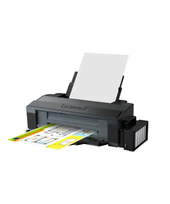 Epson EcoTank L1300 A3+ Ink Tank Printer, Capacity Up to 100 Sheets Standard & 20 Photo Sheets, 5.5 / 15 ppm Color & Black Print Speed, 5706 x 5706 DPI, USB 2.0 Interface, Black