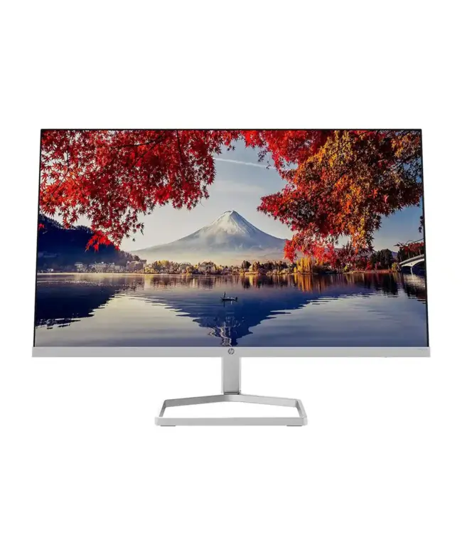 HP M24F Eyesafe Certified Monitor (2D9K0AS)..Display: 23.8” Full HD (1920×1080) IPS at 75 Hz, AMD Free Sync ..Ports:1xVGA, 1xHDMI 1.4 Ports, 300 nits, Silver