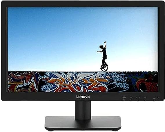 Lenovo D19-10 LED 18.5″ Monitor, 366×768 TN Anti-glare 16:9 Display, 60Hz Refresh Rate, 5ms Response Time, 16.7m Colors, Horizontal: 90°/ Vertical: 65°, 1x HDMI 1.4 / 1x VGA, Black | 61E0KCT6UK