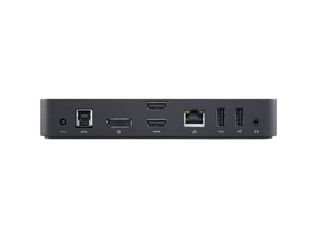 Dell D3100 Ultra HD USB 3.0 Docking Station UK Interface Black