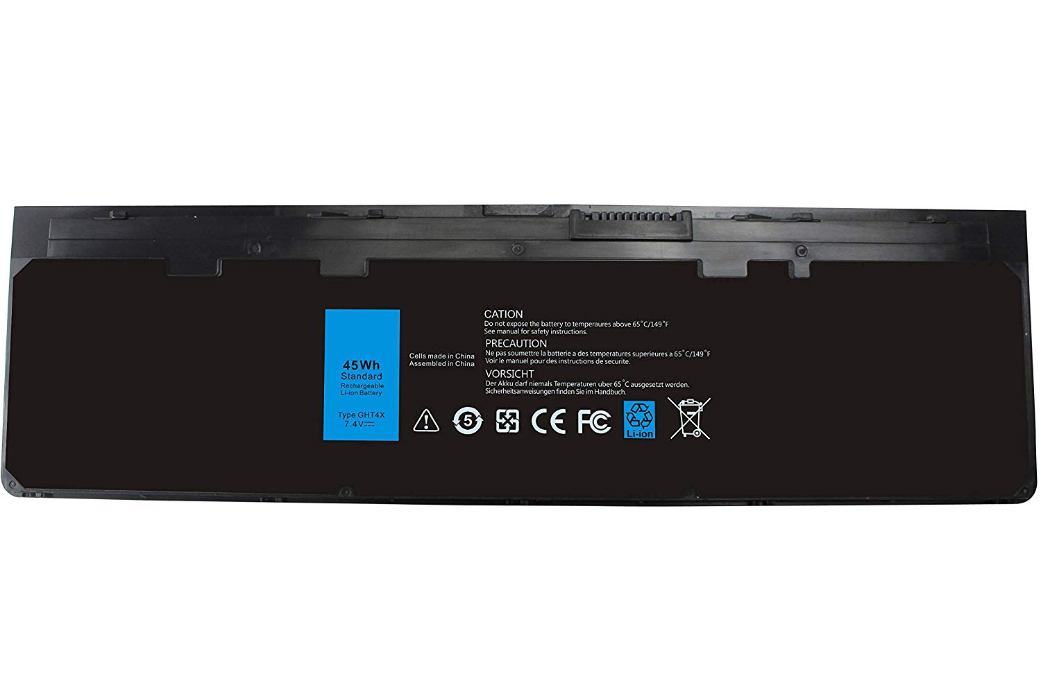 ZTHY 7.4V 45Wh Laptop Battery for Dell Latitude E7520