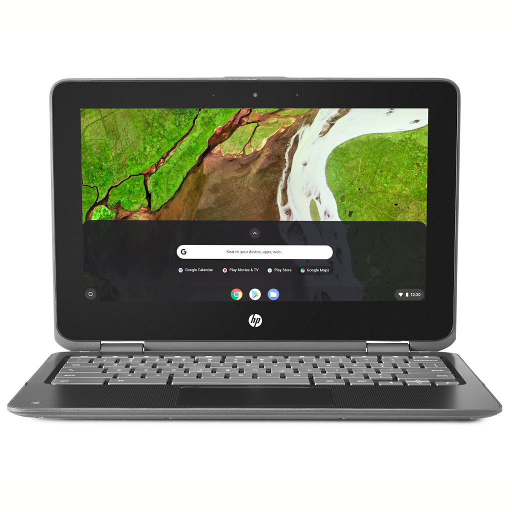 HP Chromebook X360 11 G2 EE | Intel Processor | Ram 2GB | SSD 16GB | 12-Inch Touch Screen | (Refurbished)