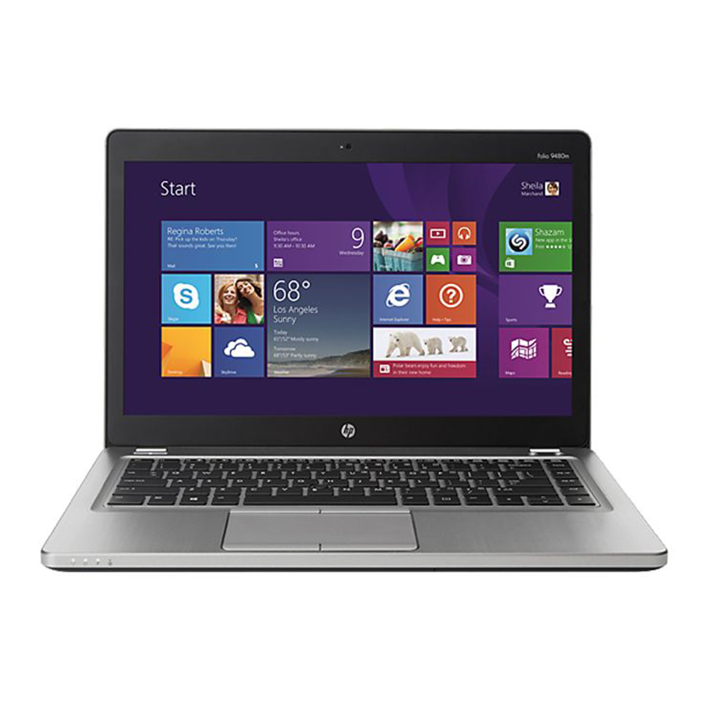 HP EliteBook Folio 9480m Ultrabook | Core i5-4th Generation | RAM 8GB | SSD 256GB | 14.0-Inch Display Screen | Windows (Refurbished)