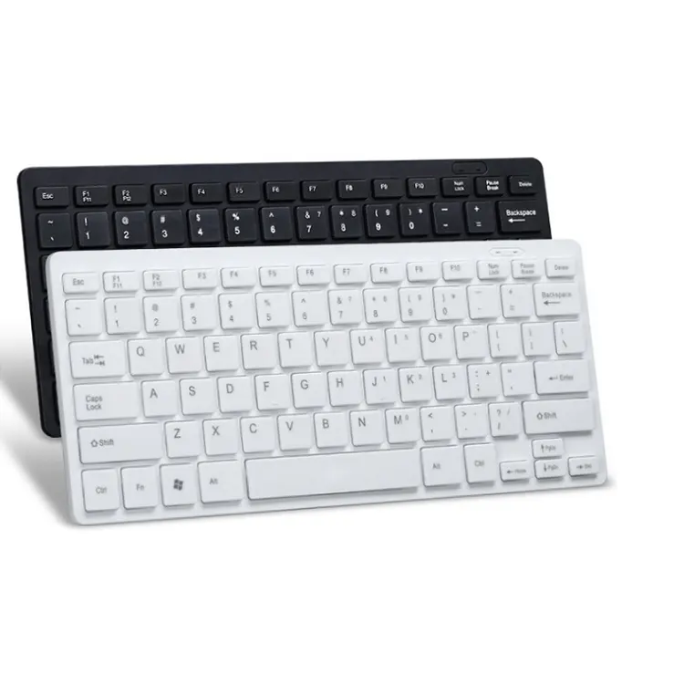 K1000 Laptop Mini Custom Pc Keyboard for Laptop Wired 78 Keys Mini Computer Keyboard (Black)